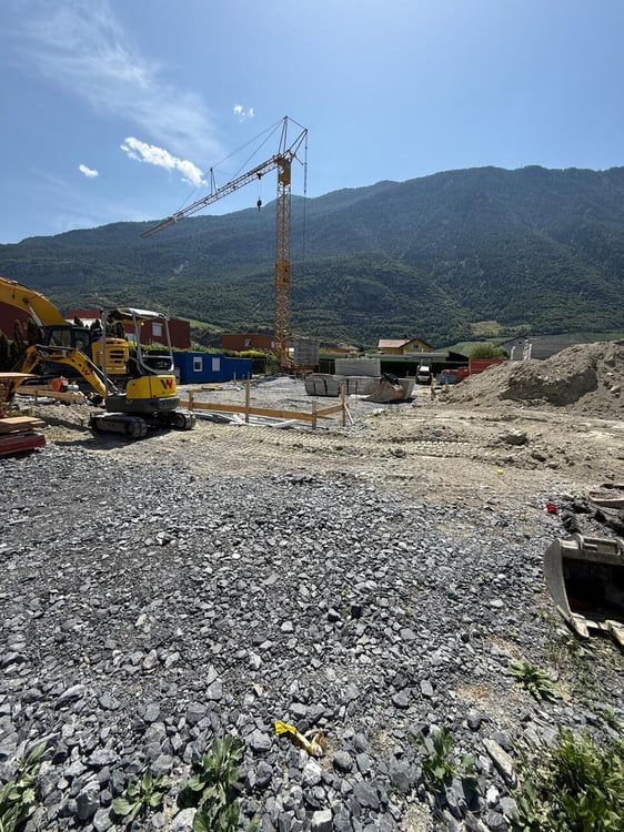 Villas 4.5 pcs - Les travaux ont commencés 9