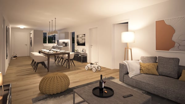 NEUABU 2.5-Zimmer-Gartenwohnung mit Privatgarten 2