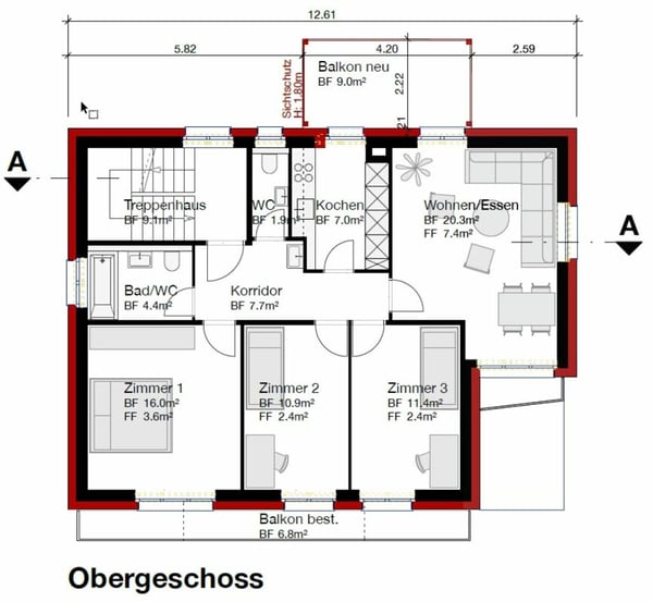 Einziehen und wohlfühlen - Kernsaniertes MFH mit Seesicht 6
