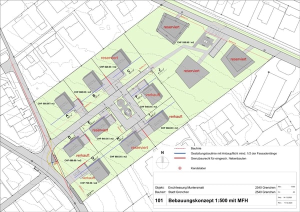 Baulandparzellen an ruhiger Lage mit wunderschöner Weitsicht 1