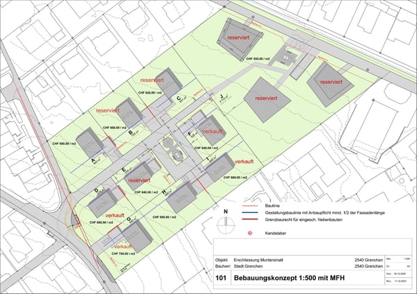 Baulandparzellen an ruhiger Lage mit wunderschöner Weitsicht 1