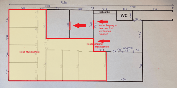 Zu vermieten in Düdingen Büro/Bastel- oder Praxisraum 2