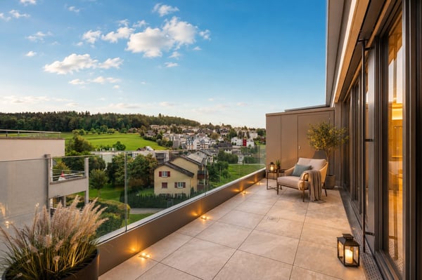 Exklusive Neubau-Attikawohnung im Erstbezug mit zwei Terrassen