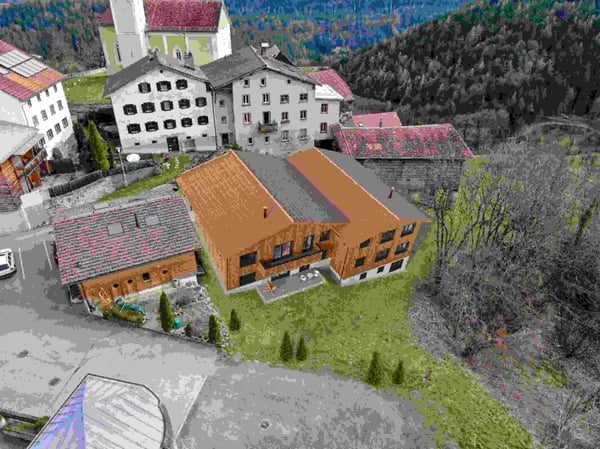 Bewilligtes Neubauprojekt mit 7 Wohneinheiten an attraktiver Lage in Trin Dorf 2