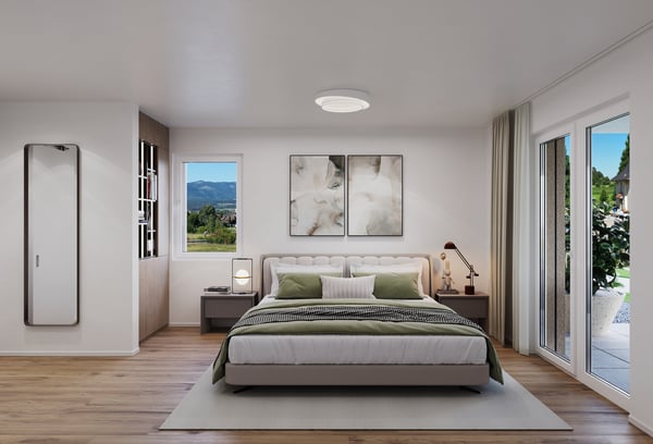 4.5 Z.-Wohnung OG (D), 126 m2 Netto Wohnfläche, 35m2 gedeckter Balkon 13