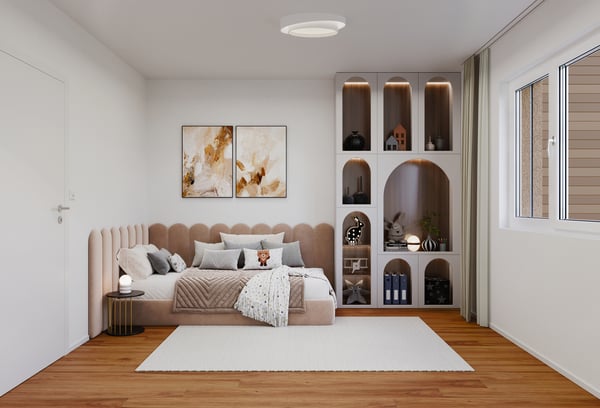 4.5 Zimmer-Wohnung (D) im 1.OG, mit 144 m2 Netto-Wohnfläche und 29.5m2 Balkon 7