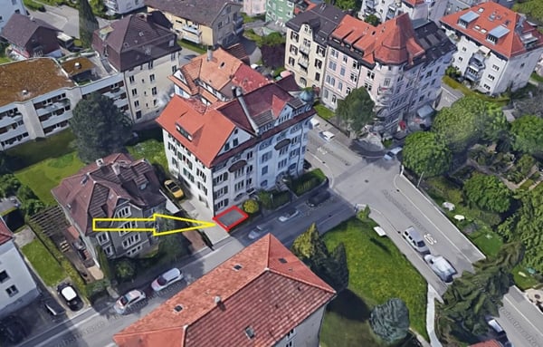 Parkplatz nähe Spitäler / Silberturm zu vermieten 2