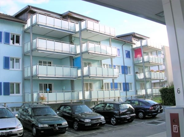 4-Zi. Wohnung, mit grossem Balkon