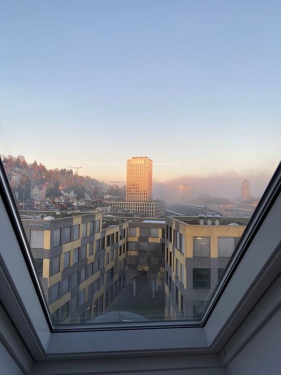 Heimelig in der Stadt - 1-Zi. Maisonette-Dachwohnung 6