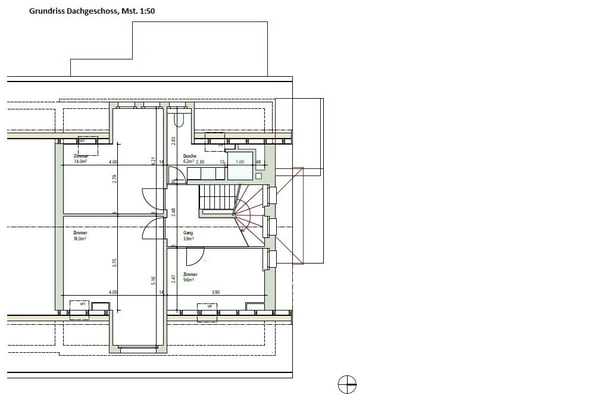 schöne 1.5 Maisonettewohnung 14