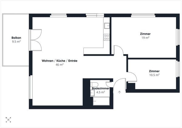 Geräumige 3.5-Zimmerwohnung in Hünibach 14