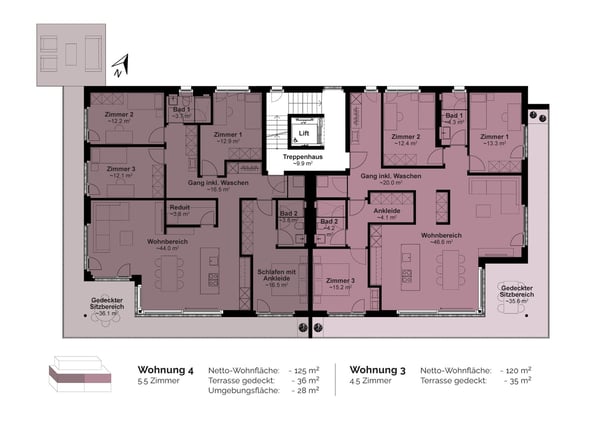 Attraktive 5.5-Zimmer-Attikawohnung in Oberdorf 12