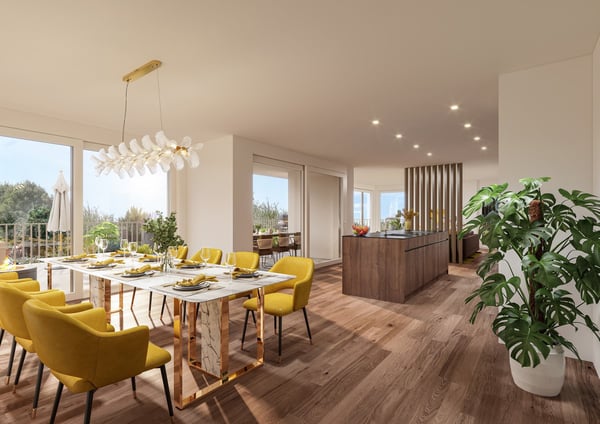 Attraktive 5.5-Zimmer-Attikawohnung in Oberdorf 3
