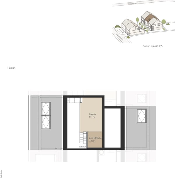 Moderne 2.5-Zimmer-Galeriewohnung 4