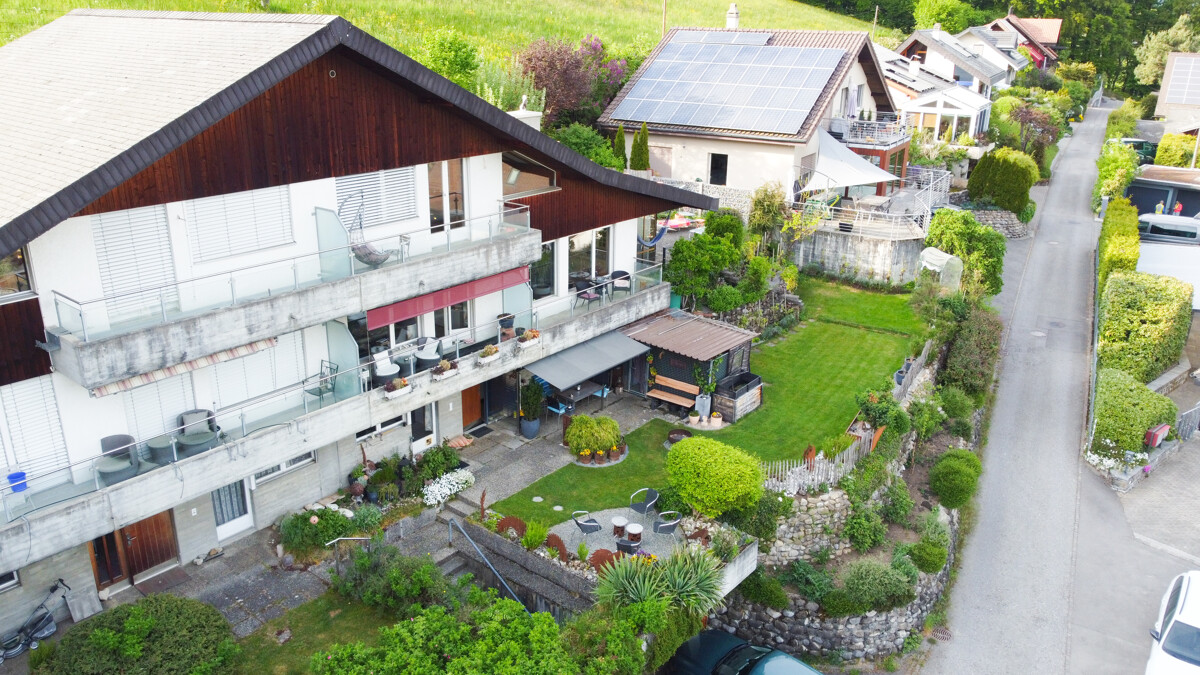 Immobilie in Wattenwil - Zweifamilienhaus mit atemberaubender Alpenaussicht und Renditepotenzia - Bild 5