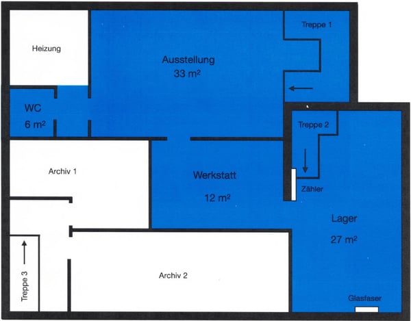 Gewerbe- Büro- Praxislokal an der Bernstrasse 183 6