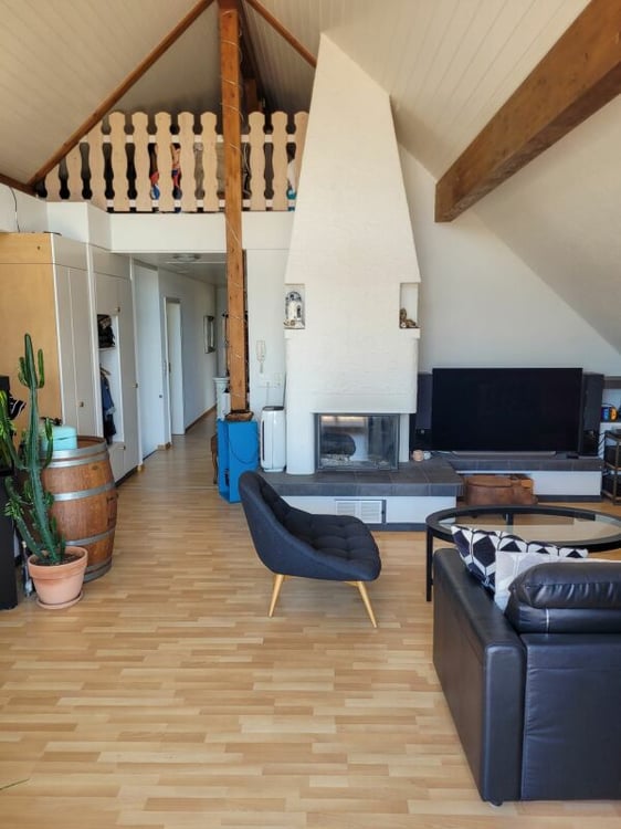 Grosse helle Attikawohnung 5