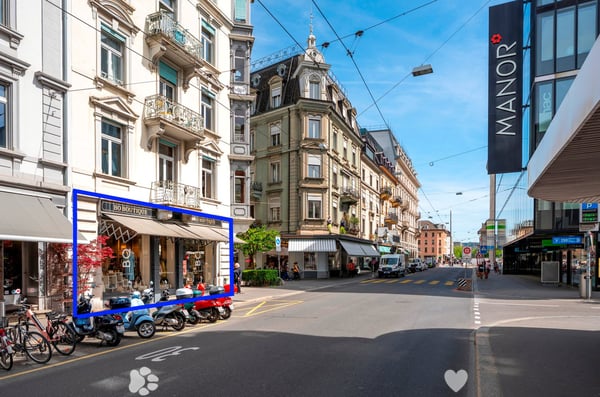 Attraktive Gewerbefläche an zentraler Lage in Biel – ideal für Verkauf, Showroom oder Dienstleistung 1