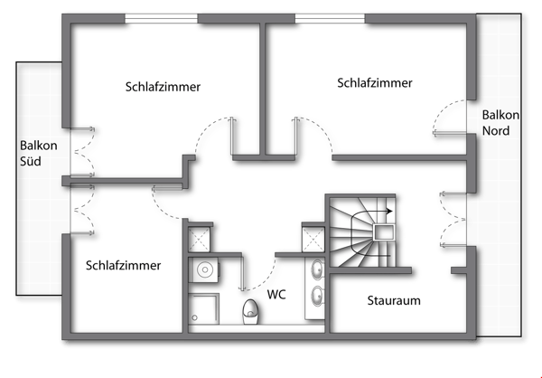 Moderne Altbau 5 1/2 Maisonette Wohnung in ehemaligen Bauernhaus 11