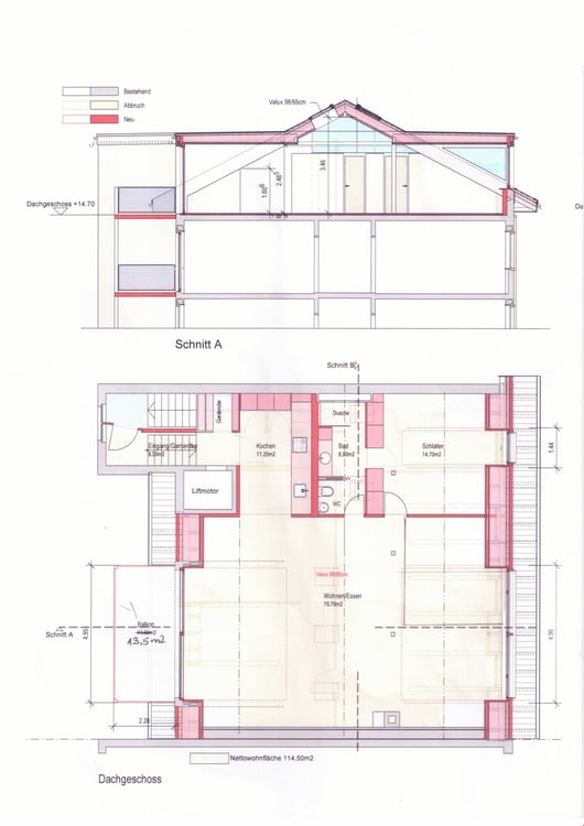 Grosszügige 1.5-Zimmer-Dachwohnung mit grossem Balkon an zentraler Lage 11