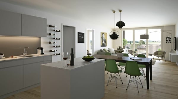 Exklusive 1.5 Zimmer-Gartenwohnung in Biberist 4