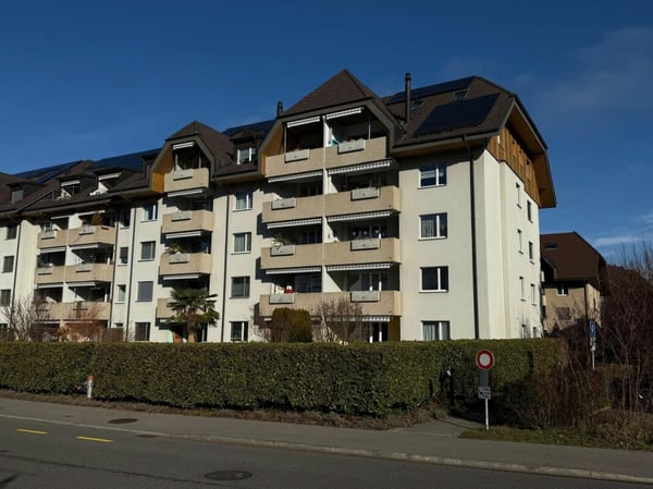 Wohnen mit Alpenblick - Grosszügige 1½-Zimmer-Wohnung an bevorzugter Lage in Thun 1