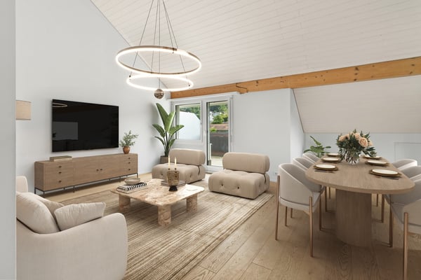 neu ausgebaute 3.5-Zimmer-Dach-Wohnung nähe Naherholungsgebiet 4