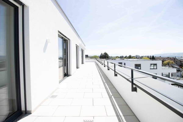 Exklusive Alterswohnungen mit Weitblick  3.5-Zimmer-Attikawohnung im Bachpark Widen 4
