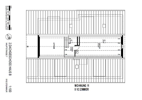 Moderne 5.5-Zimmer-Dach-Maisonette-Wohnung mit Balkon in Steinmaur 5