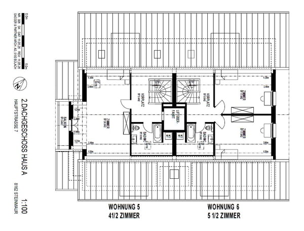 Moderne 4.5-Zimmer-Dach-Maisonette-Wohnung mit Balkon in Steinmaur 5