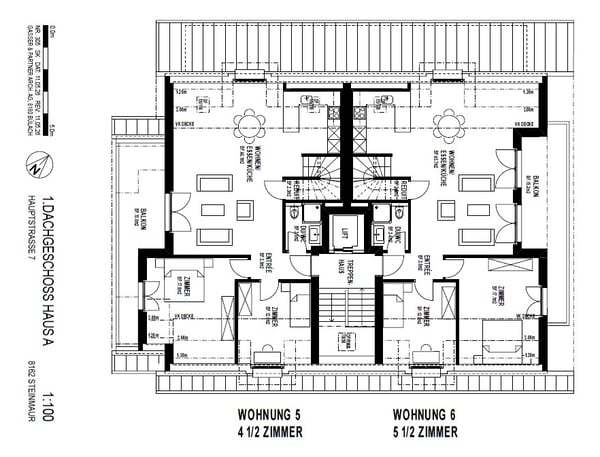 Moderne 5.5-Zimmer-Dach-Maisonette-Wohnung mit Balkon in Steinmaur 4