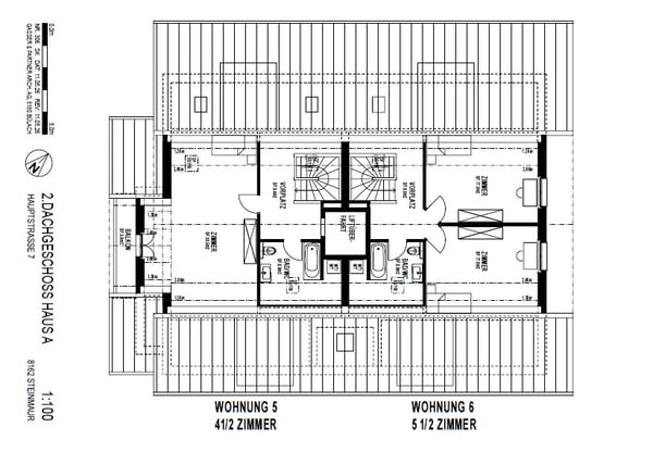 Moderne 5.5-Zimmer-Dach-Maisonette-Wohnung mit Balkon in Steinmaur 5