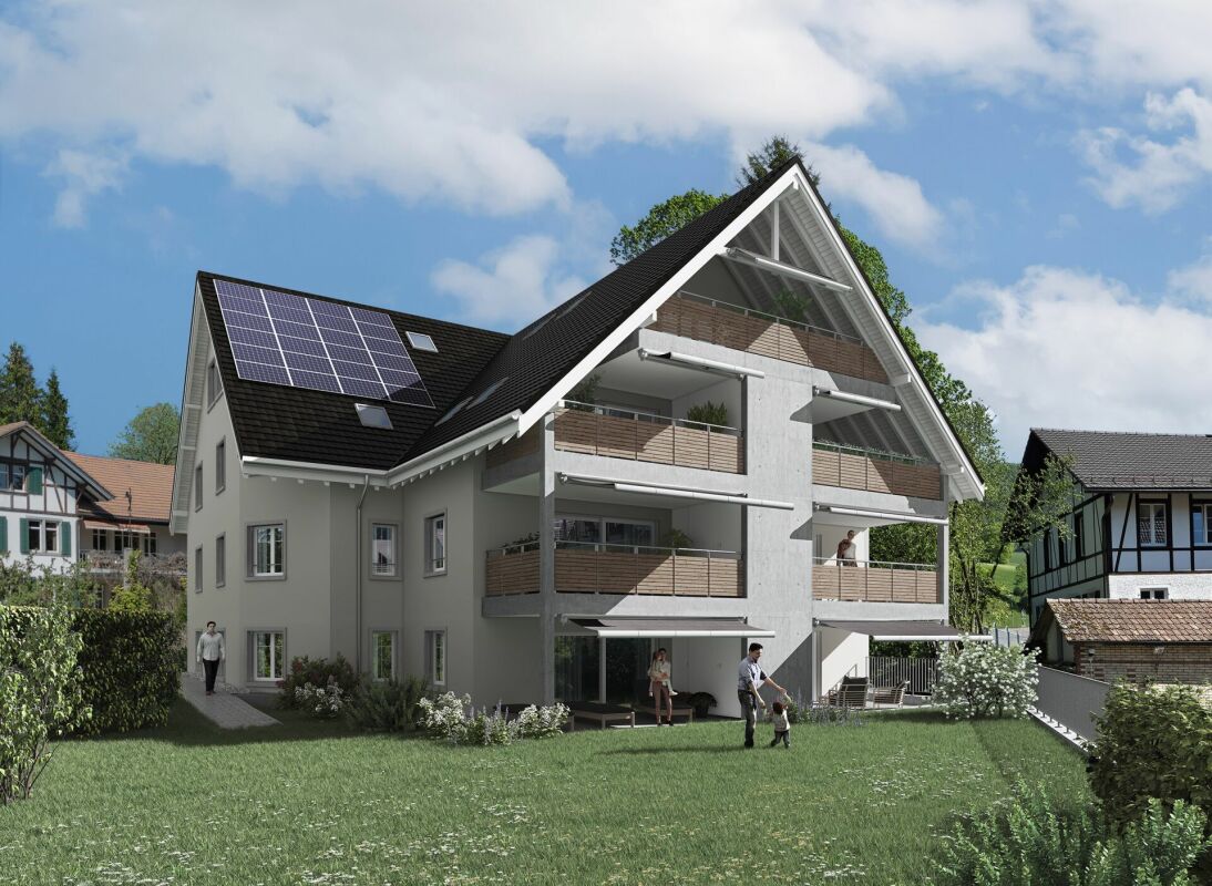 Neubauprojekt «Zum Ghöch», Grosszügige 4.5-Zimmer-Dachwohnung
