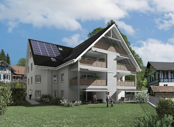 Neubauprojekt «Zum Ghöch», Grosszügige 4.5-Zimmer-Dachwohnung 4
