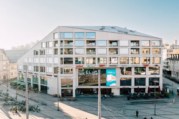 Ihr neues Zuhause über dem Shopping Center. 1