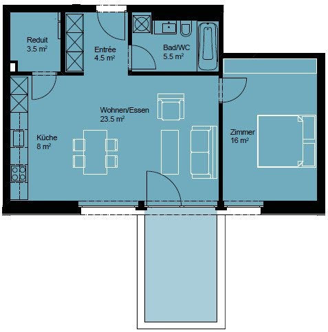 Ihre Wohnfühloase im urbanen Glattpark 5