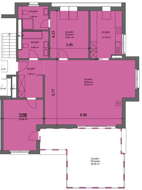Attraktive Attikawohnung mit grosser Terrasse und Weitsicht 10
