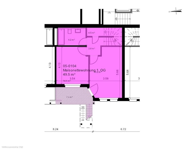 frisch sanierte 4.5-Zimmer-Wohnung mitten in Schwerzenbach 11