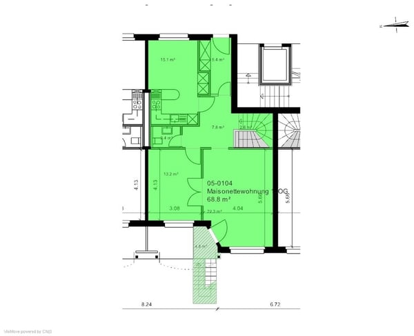 frisch sanierte 4.5-Zimmer-Wohnung mitten in Schwerzenbach 10
