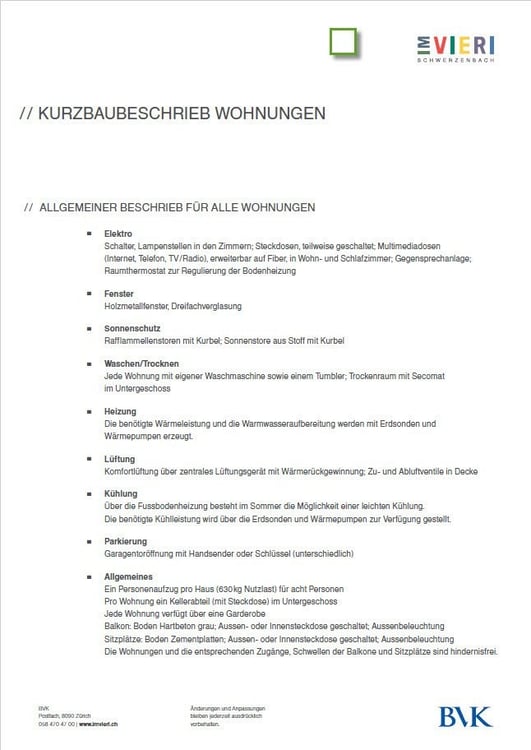 1.5 Zimmer Wohnung im Vieri Quartier 7