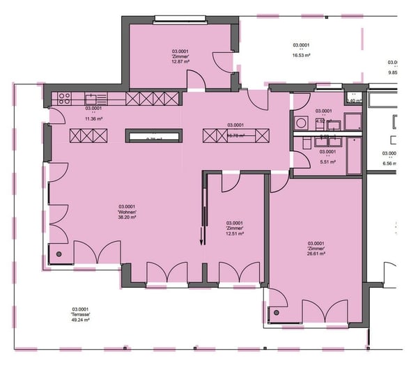 Grosszügige Gartensitzplatzwohnung mit Aussicht! 9