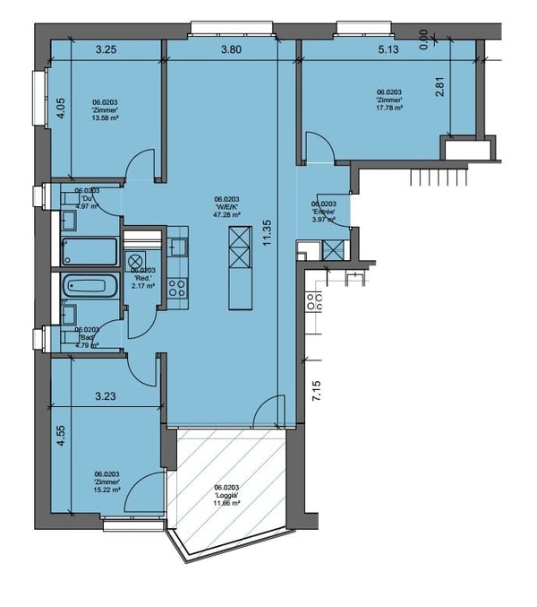 Grosszügige 4.5-Zimmerwohnung in Brüttisellen 7