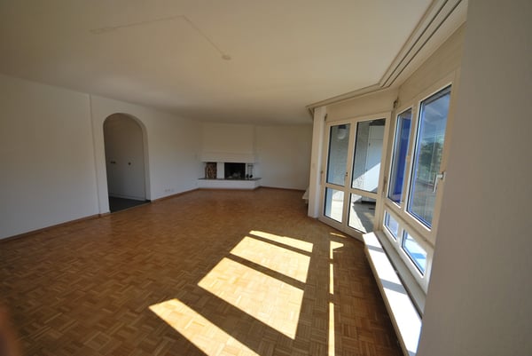 Moderne , grosszügige Wohnung mit viel Raumgefühl, Cheminée und sonnigem Balkon/Wintergarten 3