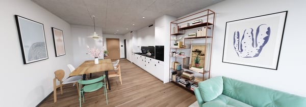 Moderne 2.5-Zimmerwohnung in der Lokstadt 1