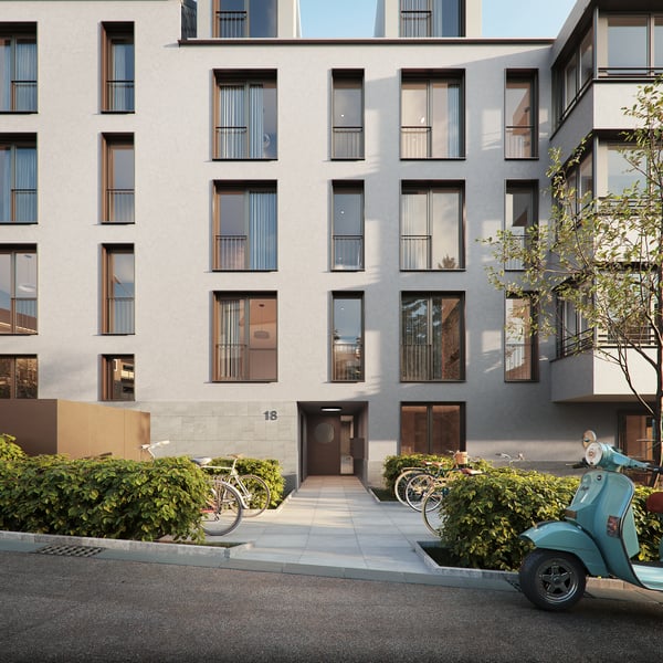 Wohnen über den Dächern: Komfortables 1.5-Zimmer Topfloor-Apartment 6