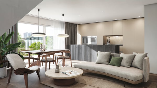 Wohnen über den Dächern: Komfortables Topfloor-Apartment 2