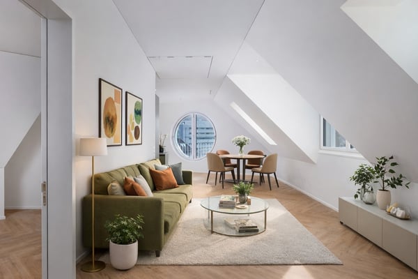 Erstbezug: Hochwertige Dachwohnung mit privatem Panorama-Rooftop 1