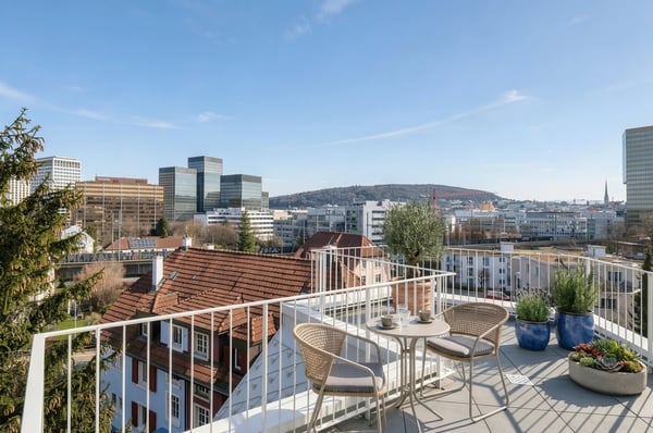 Erstbezug: Hochwertige Dachwohnung mit privatem Panorama-Rooftop 3