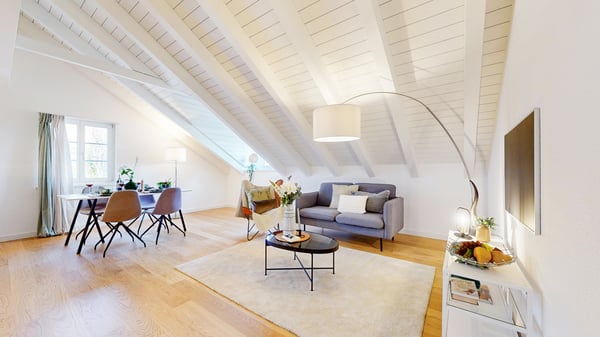 Renovierte, heimelige Dachgeschoss-Maisonettewohnung 2