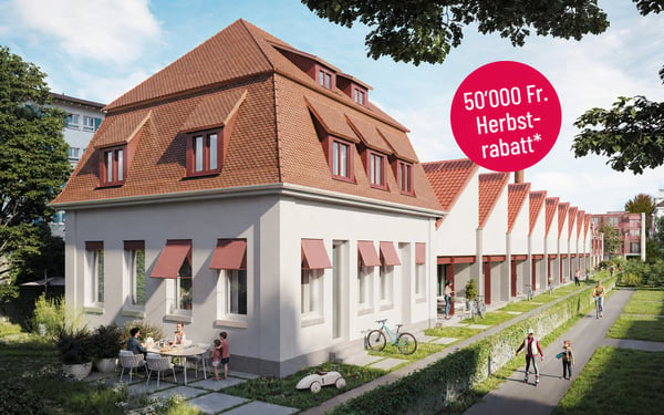 Grün. Privat. Urban. - Reihenhäuser und Eigentumswohnungen